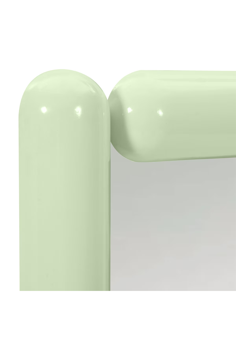 Miroir mural Voss, vert menthe
