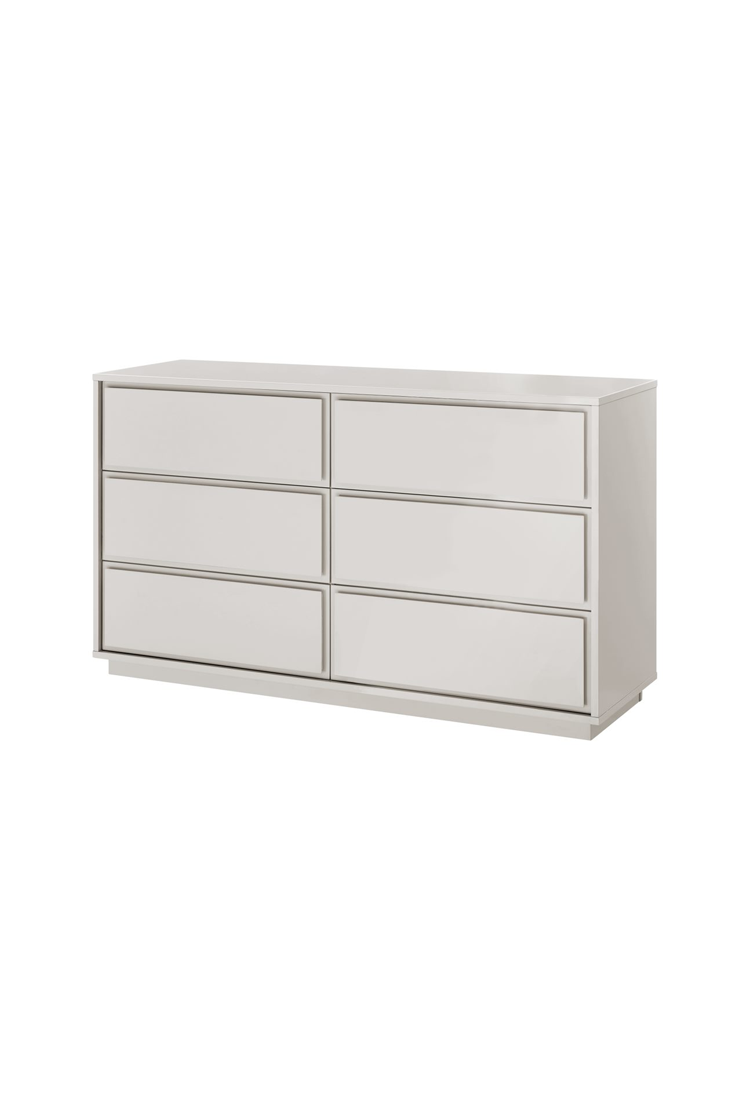 Commode Osmara, gris chaud