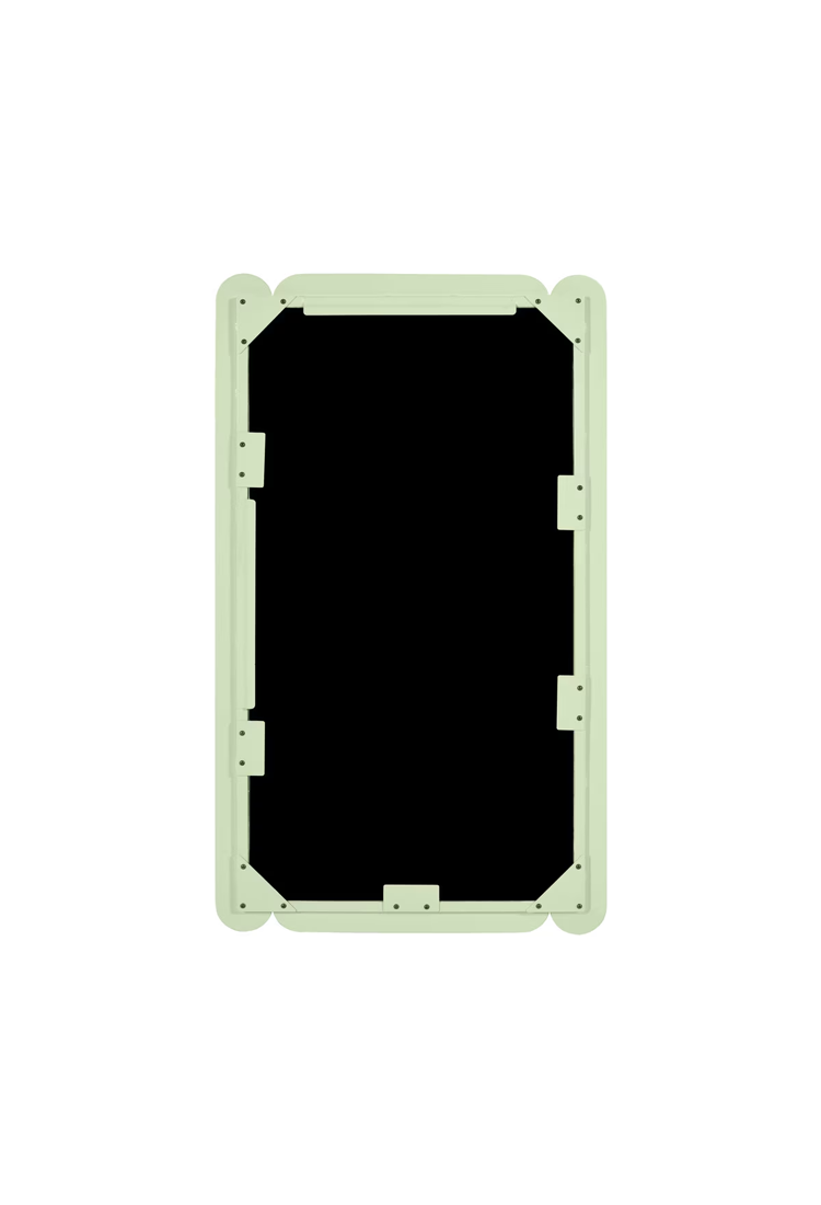 Miroir mural Voss, vert menthe