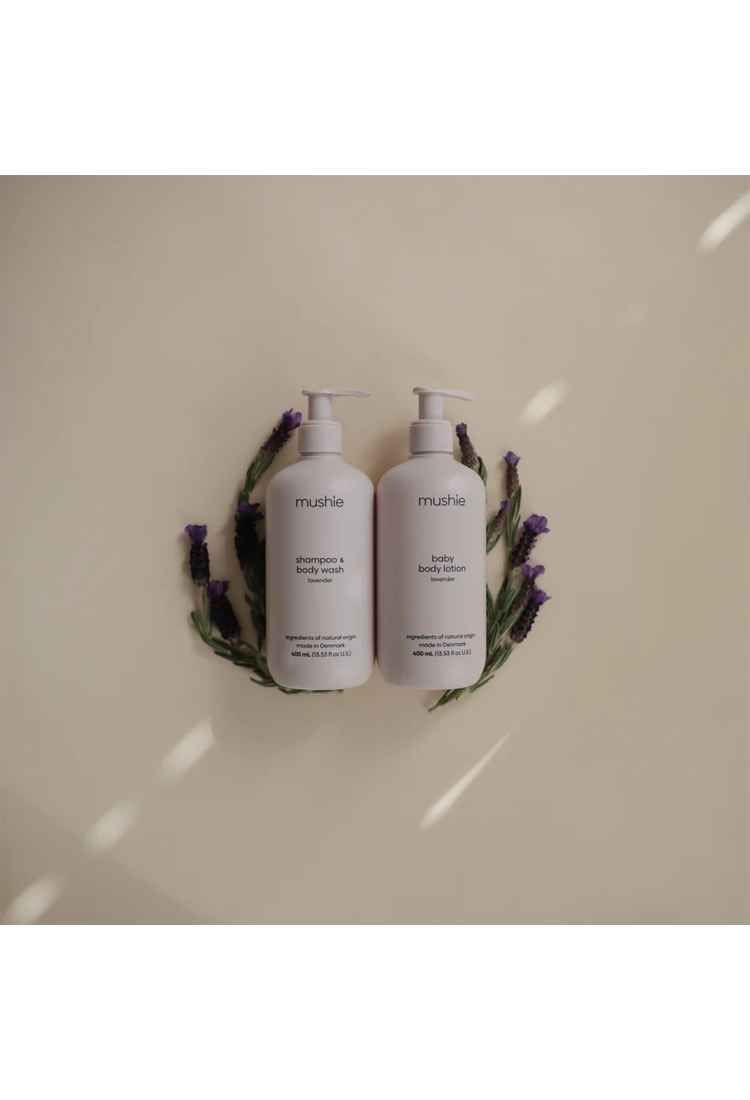 Lotion pour le corps Mushie Baby, lavande