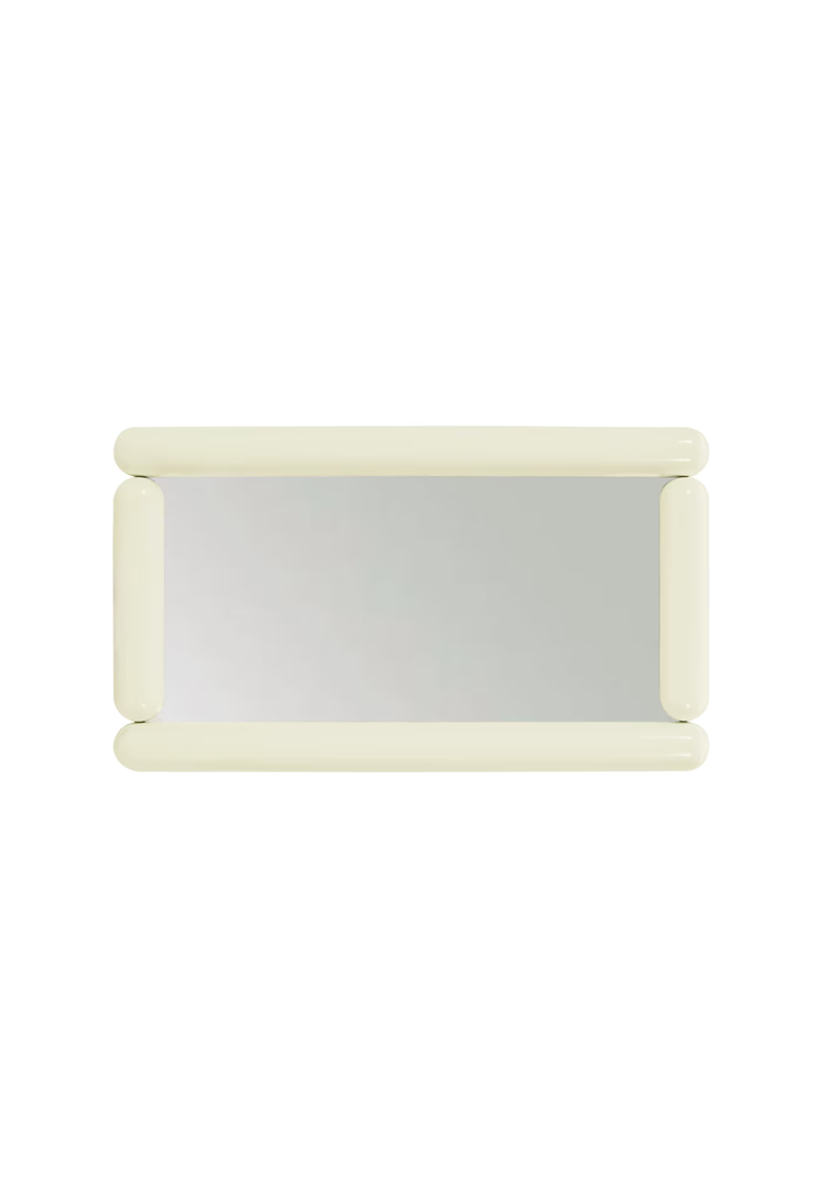 Miroir mural Voss, crème
