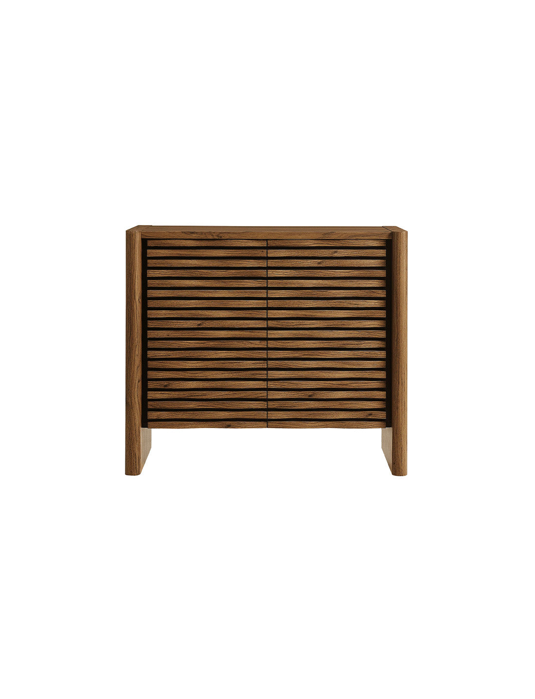 Armoire d'appoint Emerie en noyer