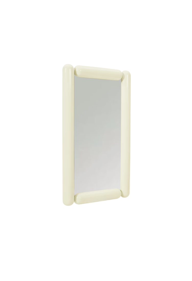 Miroir mural Voss, crème