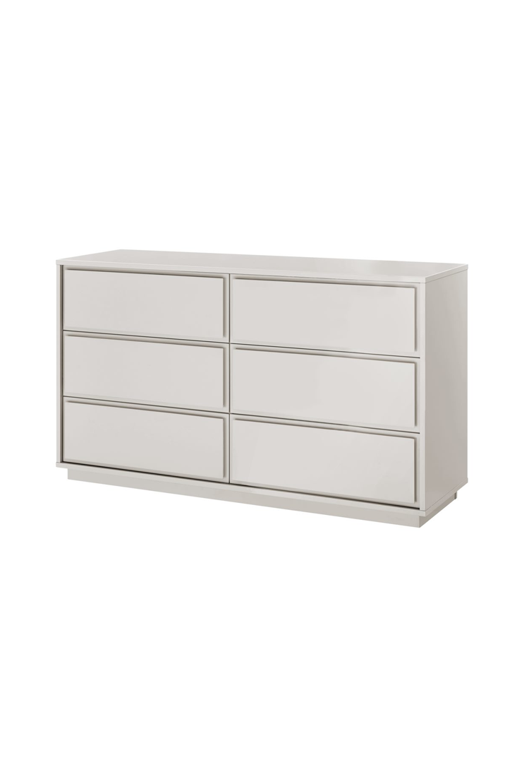Commode Osmara, gris chaud