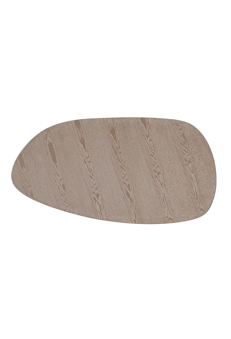 Ensemble de table basse en frêne lavé Zephyros