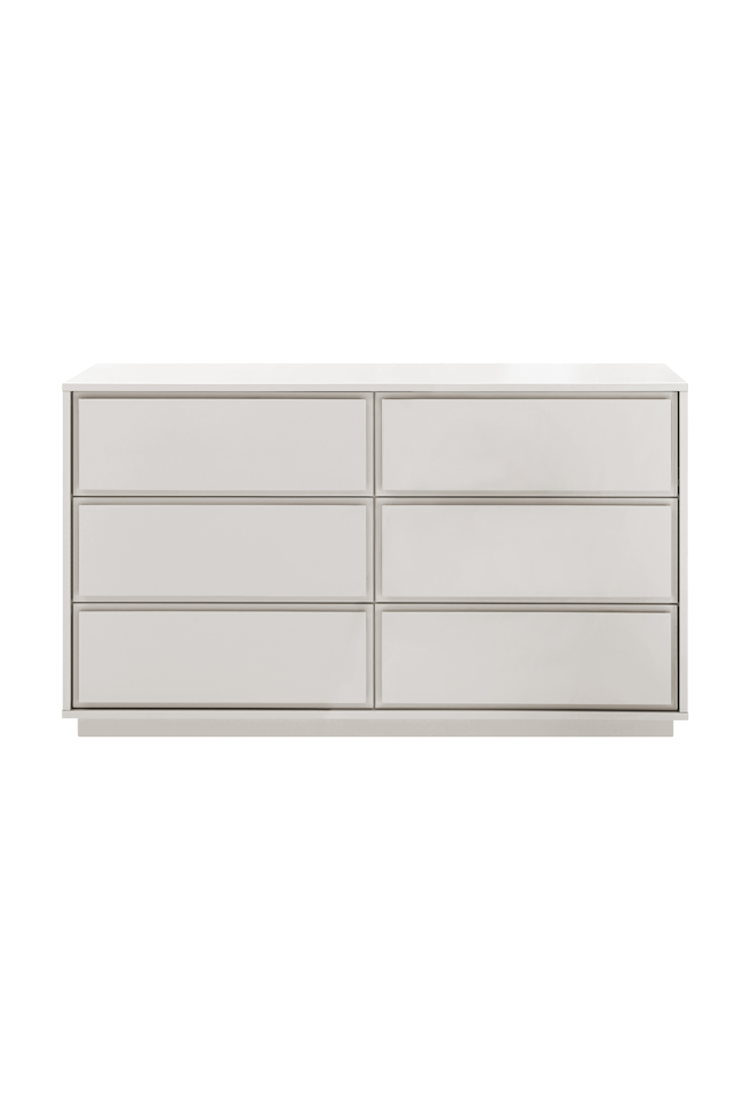 Commode Osmara, gris chaud