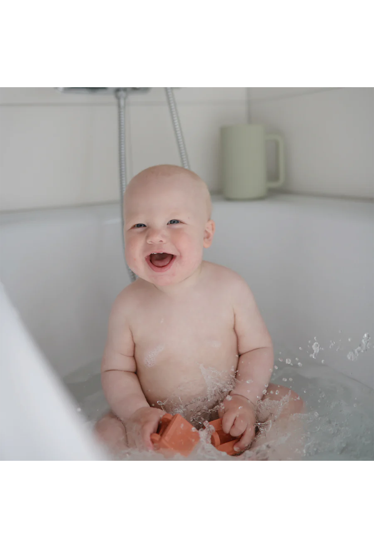 Ensemble de jeu de bain anti-moisissure Mushie Vehicles