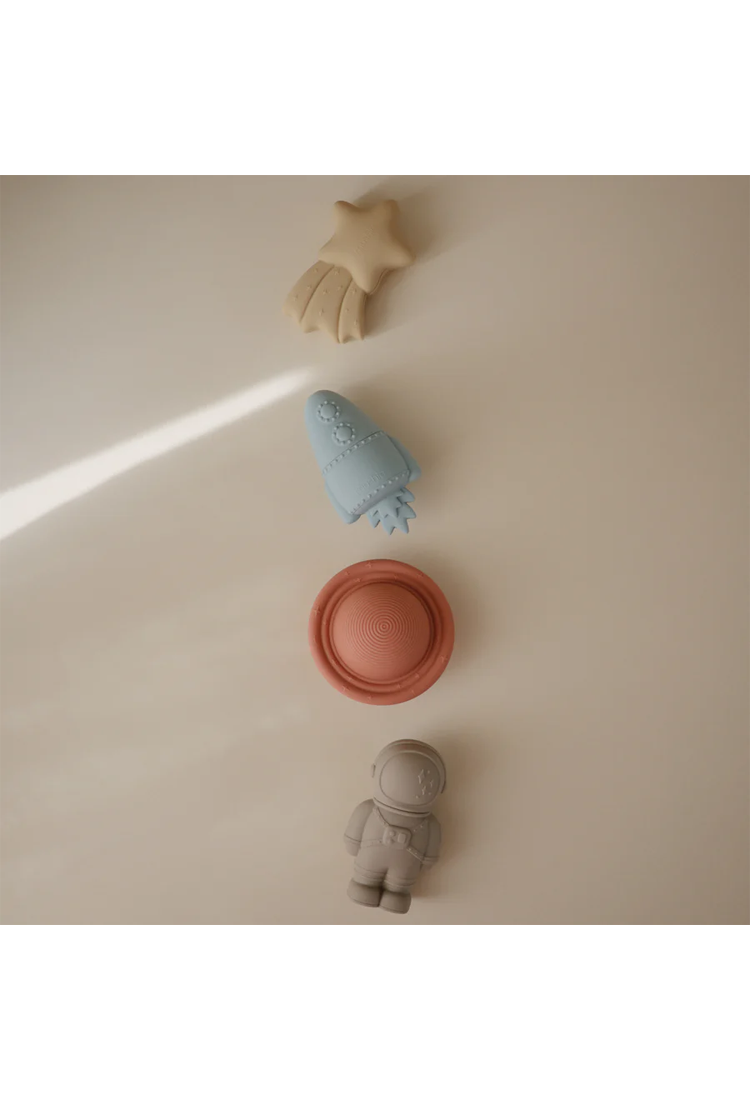 Ensemble de jeu de bain anti-moisissure Mushie Space