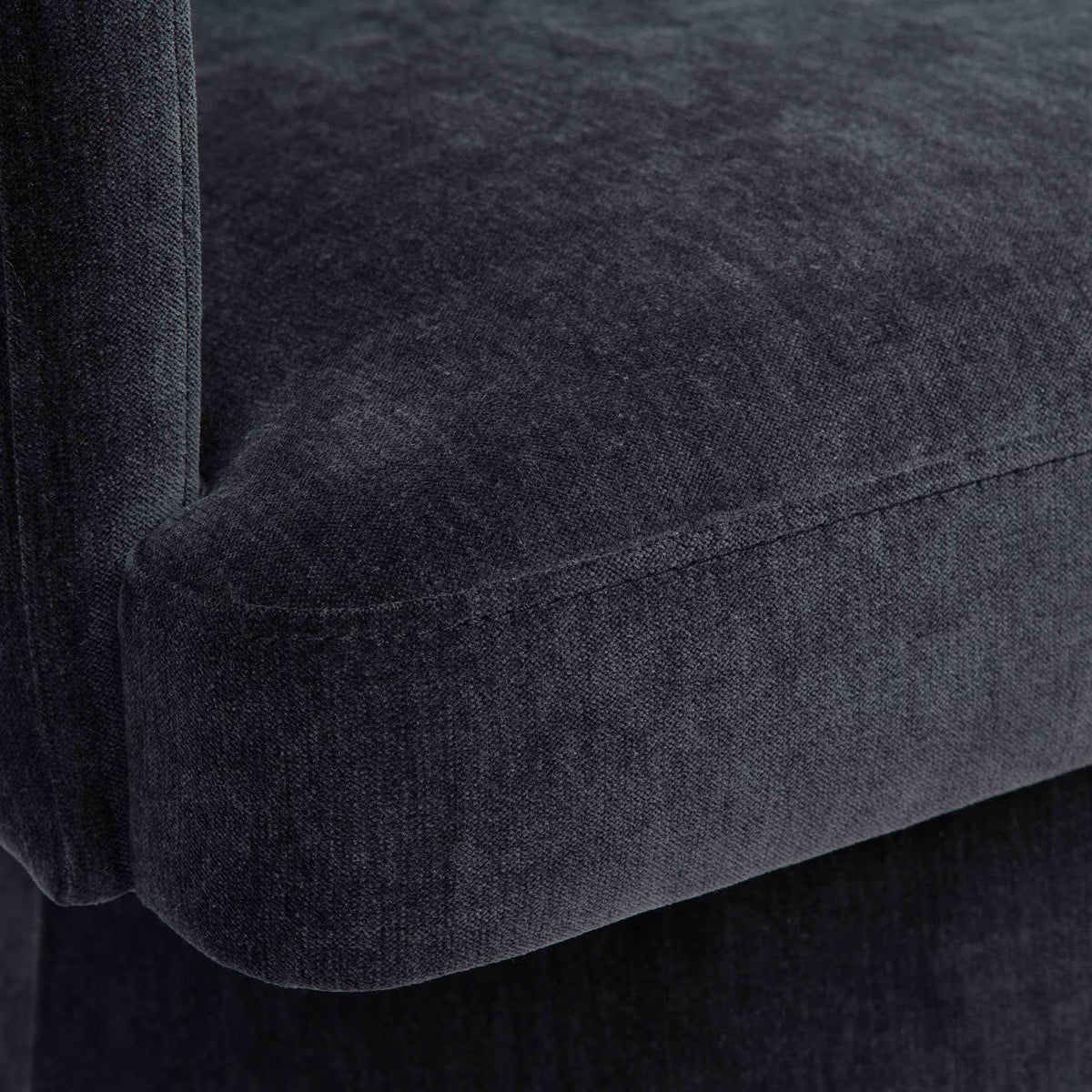 Chaise de bureau à roulettes Christine noire