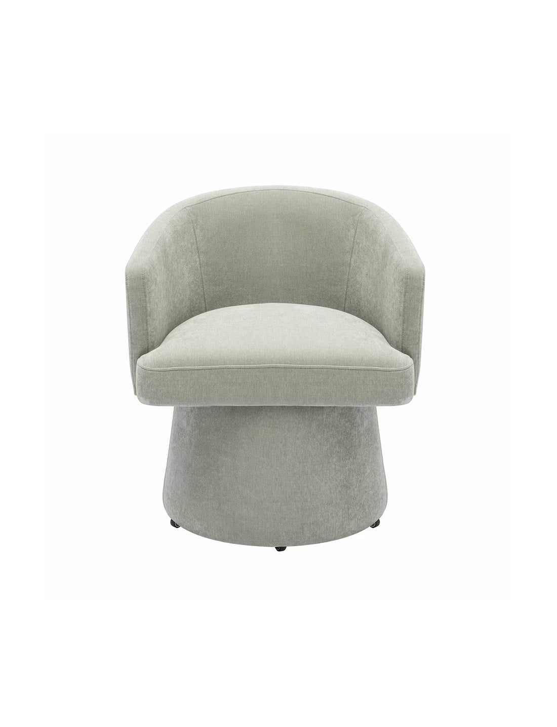 Chaise de bureau à roulettes Christine Vert clair